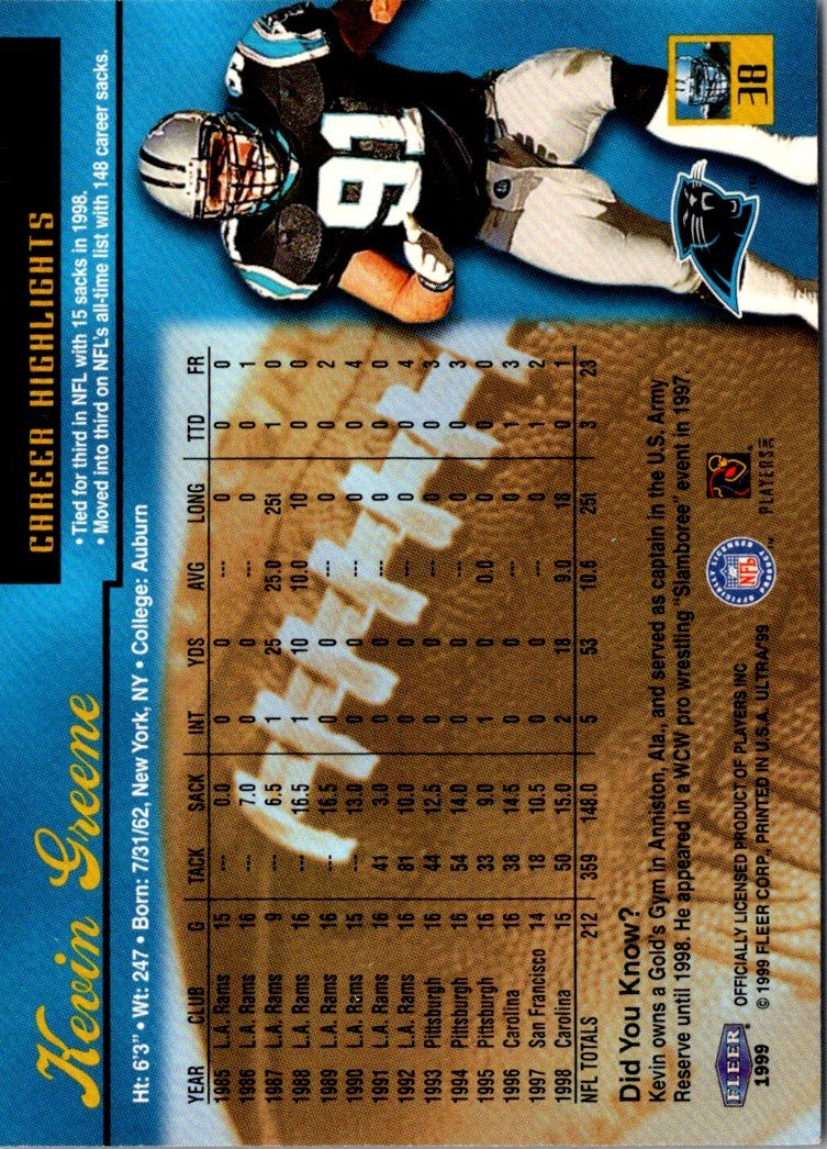 1999 Ultra Kevin Greene