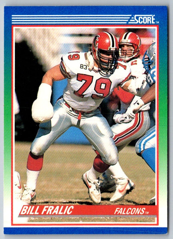 1990 Score Bill Fralic #7