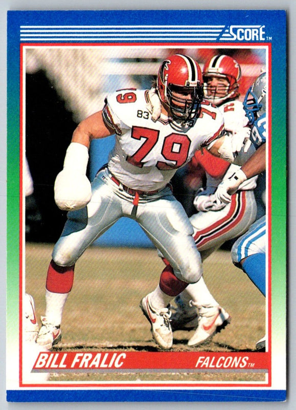 1990 Score Bill Fralic #7