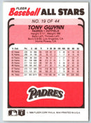 1989 Fleer Baseball All-Stars Tony Gwynn