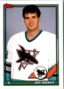 1991 Topps Jeff Hackett