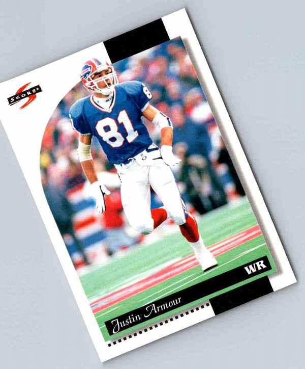 1996 Score Justin Armour #158