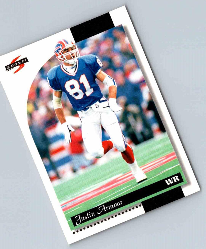 1996 Score Justin Armour #158