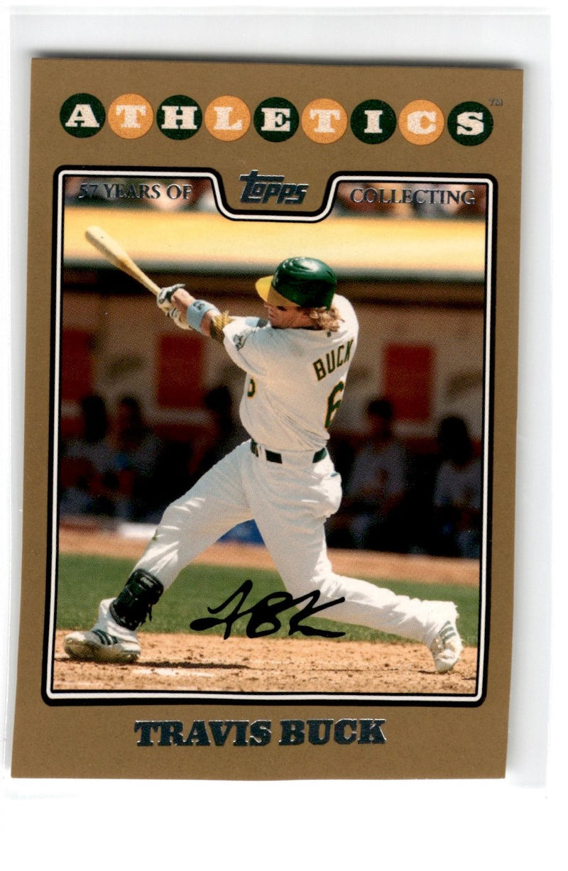 2008 Topps Gold Travis Buck