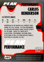 2017 SAGE HIT Peak Performance Carlos Henderson #PK-CAH