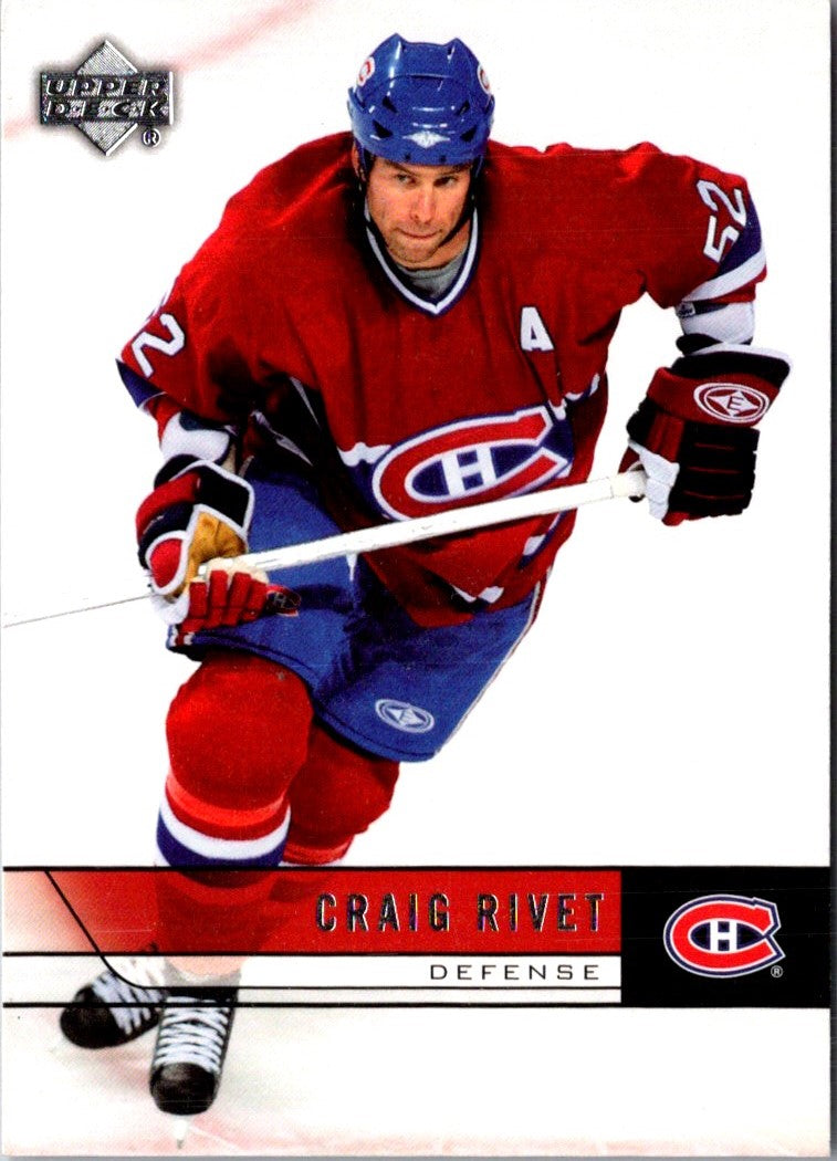 2006 Upper Deck Craig Rivet