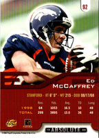 1999 Playoff Absolute EXP Ed McCaffrey #92