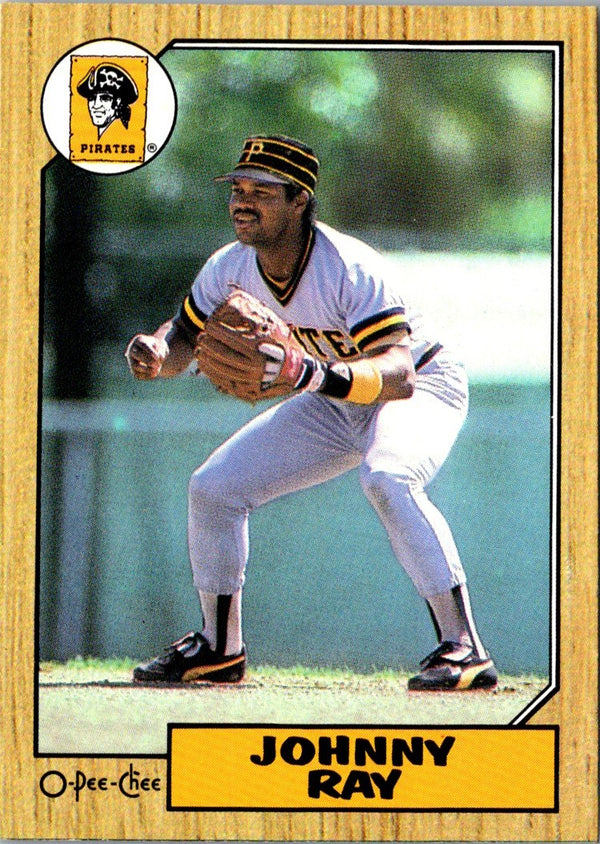 1987 O-Pee-Chee Johnny Ray #291