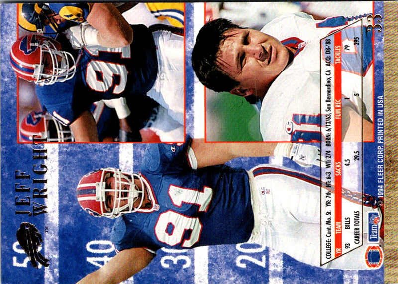 1994 Ultra Jeff Wright