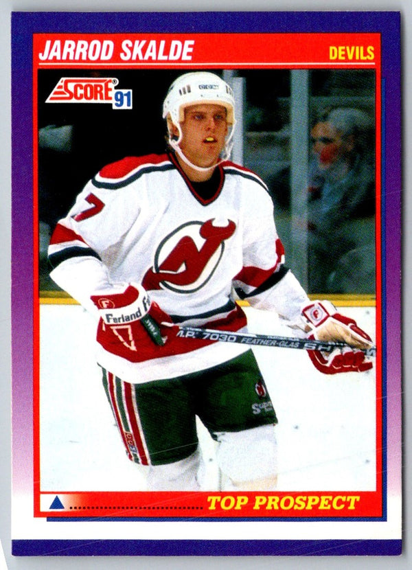 1991 Score American Jarrod Skalde #392 Rookie