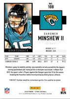 2020 Score Gardner Minshew II #108
