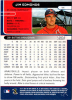 2002 Stadium Club Jim Edmonds #11