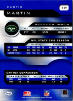2001 Quantum Leaf Curtis Martin #129