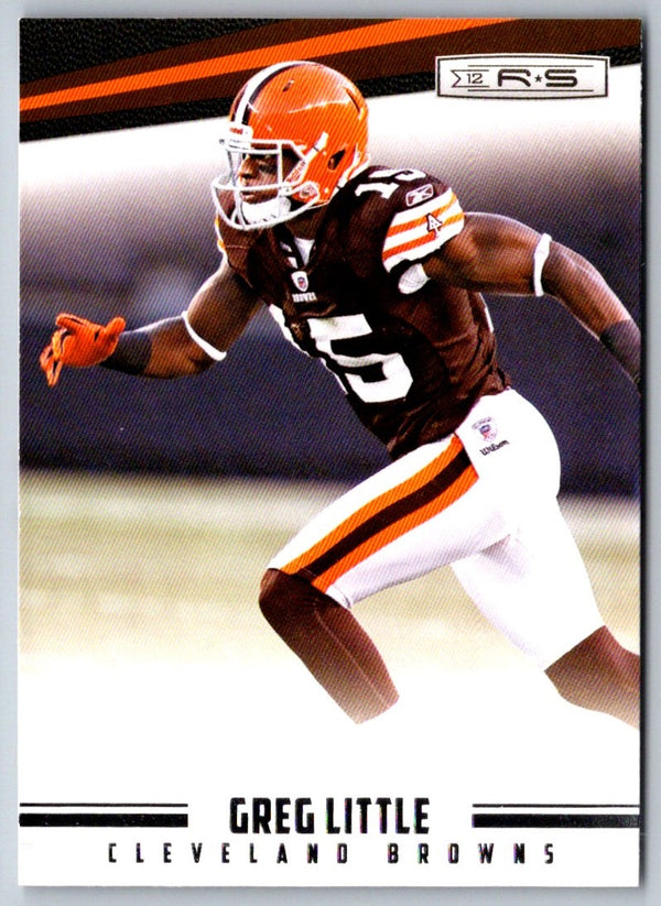 2012 Panini Rookies & Stars Greg Little #36