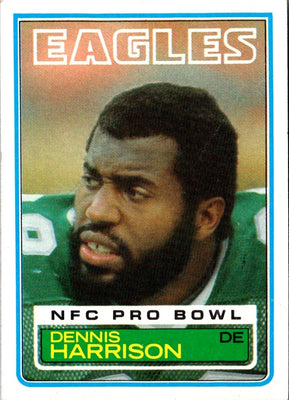 1983 Topps Dennis Harrison #141 EX