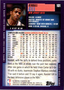 2000 Topps Tipoff Kendall Gill