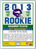2012 Score Sharrif Floyd #417