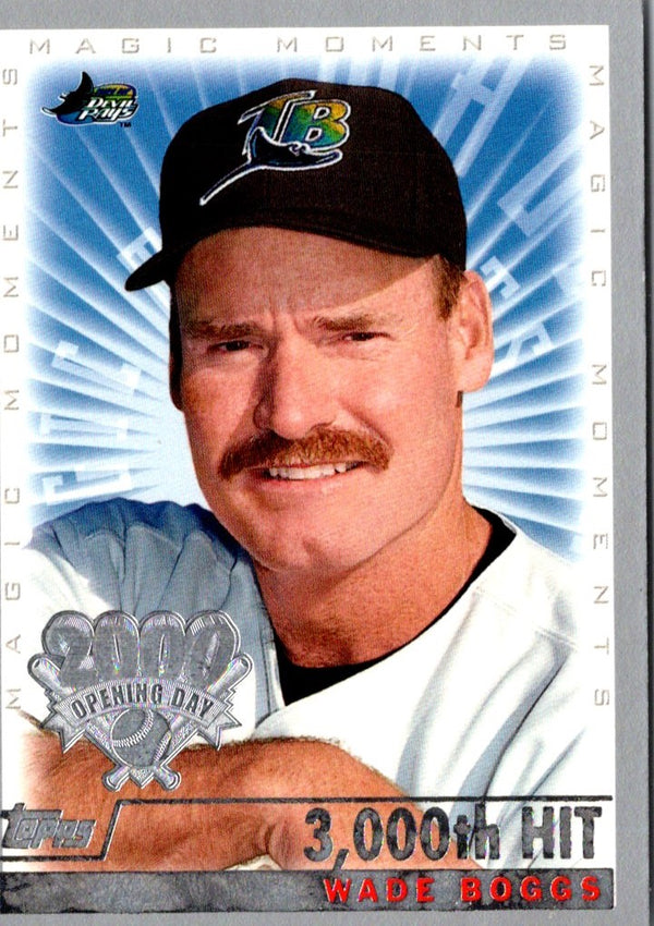 2000 Topps Wade Boggs #3