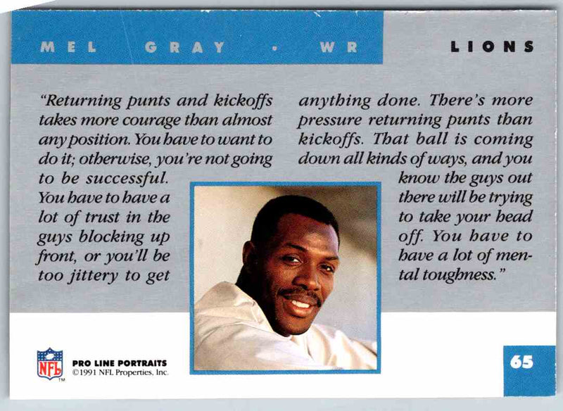 1991 ProLine Mel Gray