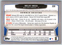 2014 Bowman Melky Mesa #220