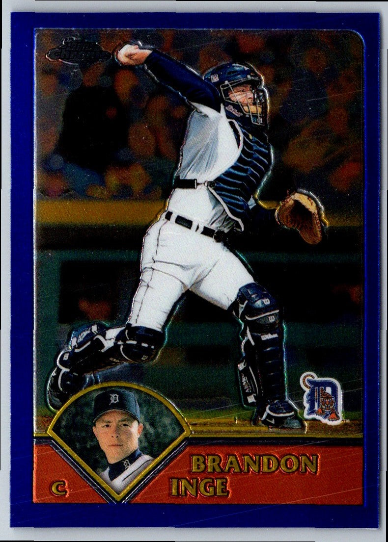 2003 Topps Chrome Brandon Inge