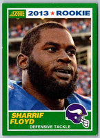 2012 Score Sharrif Floyd #417