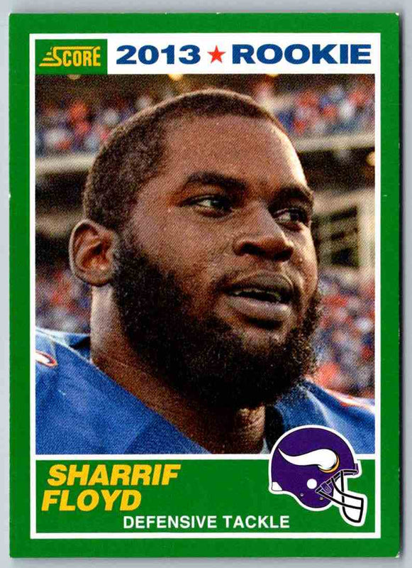 2012 Score Sharrif Floyd #417
