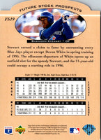 1996 Upper Deck Future Stock Prospects Shannon Stewart #FS19