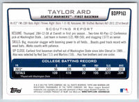 2012 Bowman Taylor Ard #BDPP163