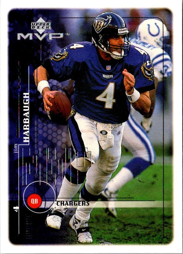 1999 Upper Deck MVP Jim Harbaugh #161