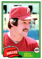 1981 Topps Greg Gross #459