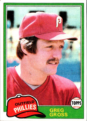 1981 Topps Greg Gross #459