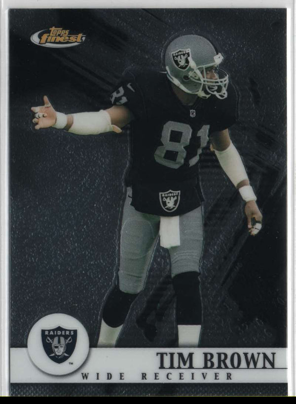 2001 Finest Tim Brown #38