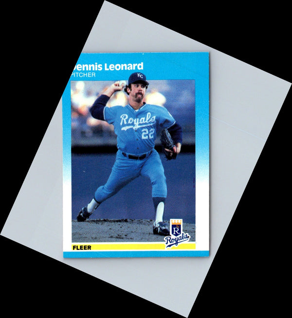 1985 Fleer Jeff Leonard #615