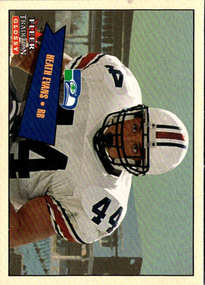 2001 Fleer Tradition Glossy Heath Evans #447 Rookie 1930/2001