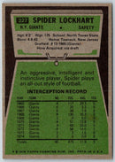 1975 Topps Spider Lockhart