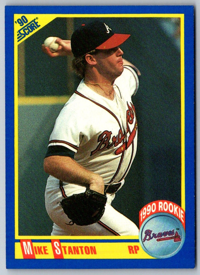 1990 Score Mike Stanton