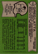 1978 Topps Greg Latta