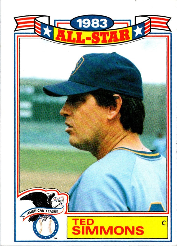 1984 Topps Ted Simmons #9