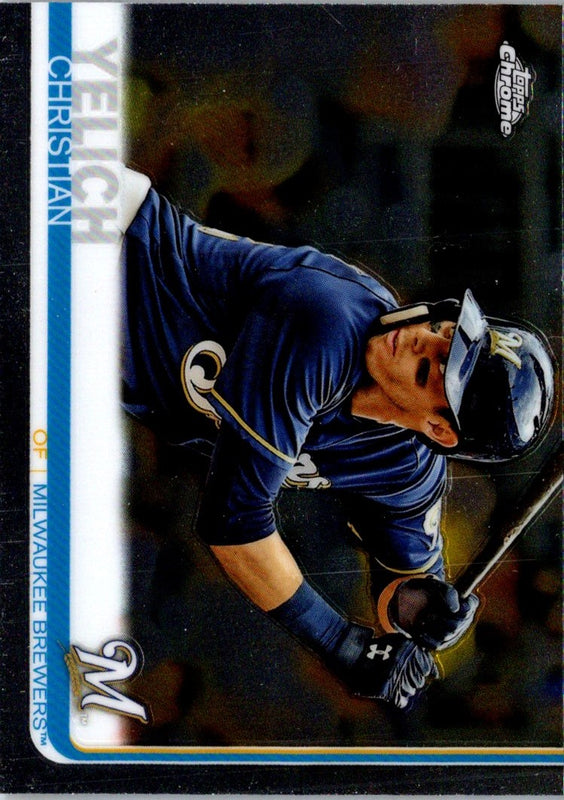 2018 Topps Chrome Christian Yelich #16