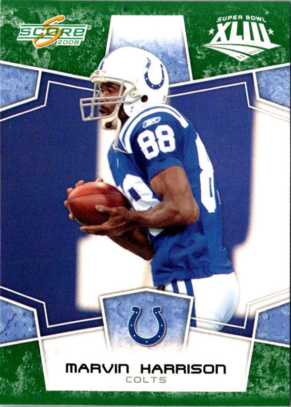 2008 Score Super Bowl XLIII Marvin Harrison #129