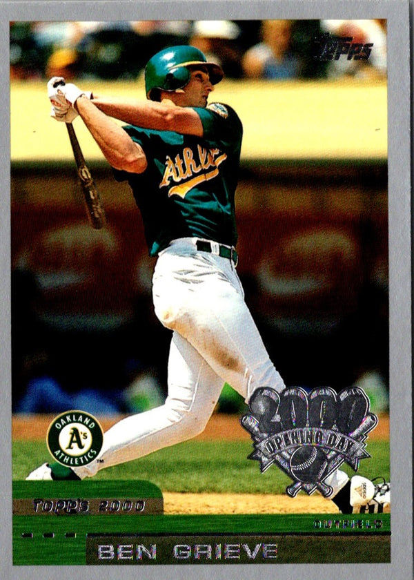 2000 Topps Opening Day Ben Grieve #41