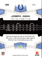 2008 Score Super Bowl XLIII Joseph Addai #128