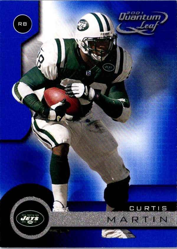 2001 Quantum Leaf Curtis Martin #129