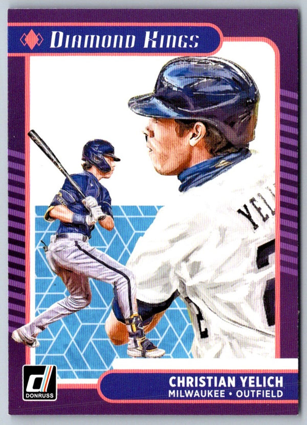 2020 Donruss As Seen Diamond Christian Yelich #AS-2