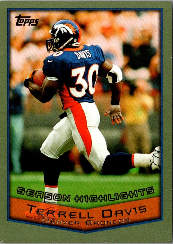 1999 Topps Terrell Davis #323