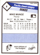 1989 TCMA Albuquerque Dukes Mike Munoz
