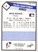 1989 TCMA Albuquerque Dukes Mike Munoz #8