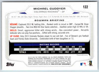 2014 Bowman Michael Cuddyer #122