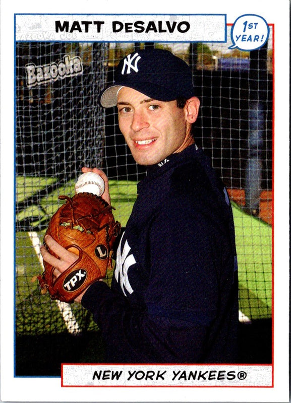 2005 Bazooka Matt DeSalvo #201 Rookie